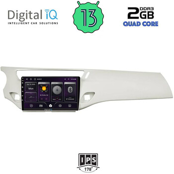 DIGITAL IQ BXB 1092_GPS (9inc) MULTIMEDIA TABLET for CITROEN C3 - DS3 mod. 2009-2016