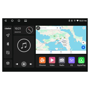 Clarion Gl700 Lite Series 8core Android11 6+128gb Navigation Multimedia Tablet 9 με Carplay &Amp; Android Auto u-G76l-9