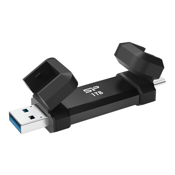 SILICON POWER εξωτερικός SSD Marvel Xtreme DS72 USB-C/USB 3.2 1TB, μαύρο