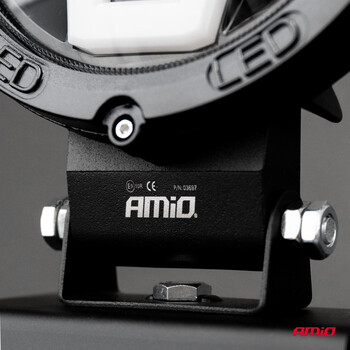 03697/AM ΠΡΟΒΟΛΕΑΣ ΕΡΓΑΣΙΑΣ ΣΤΡΟΓΓΥΛΟΣ V-LIGHT 5.500lm 9>36V 60W 6.000K Φ198x172x60mm 4 ΧΡΗΣΕΩΝ ΑΜΙΟ - 1 ΤΕΜ.