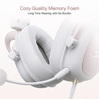 Gaming Ακουστικά - Redragon Zeus H510 White/Pink