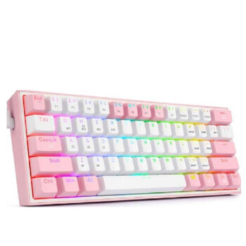 Gaming πληκτρολόγιο - Redragon K616-RGB Fizz Pro (Pink/White)