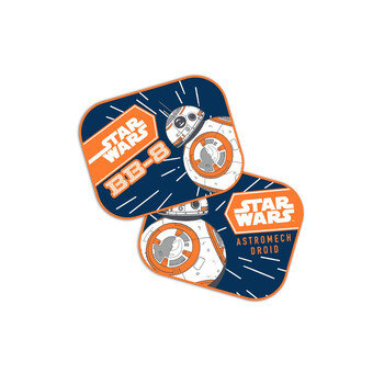 S59315/AM ΗΛΙΟΠΡΟΣΤΑΣΙΕΣ ΠΛΑΙΝΕΣ STAR WARS BB8 ΜΕ ΒΕΝΤΟΥΖΑ 44x35cm AMIO - 2 Τεμ.