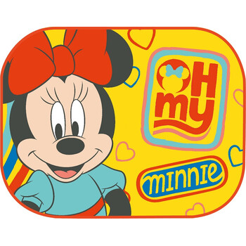 S59331/AM ΗΛΙΟΠΡΟΣΤΑΣΙΕΣ ΠΛΑΙΝΕΣ MINNIE & MICKEY ΜΕ ΒΕΝΤΟΥΖΑ 44x35cm AMIO - 2 Τεμ.
