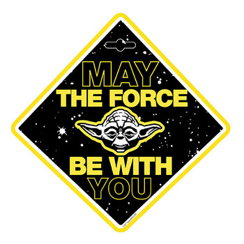 S9623/AM BABY ON BOARD ΕΝΔΕΙΞΗ STAR WARS YODA AMIO - 1 ΤΕΜ.