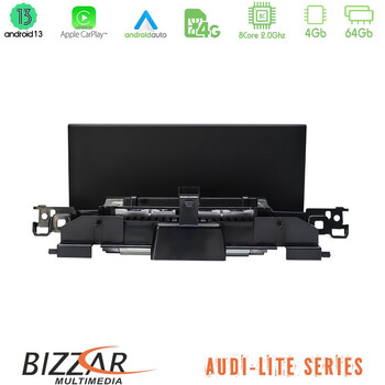Bizzar Lite Series Audi A4/a5 (B9) 2016-> Android13 8core (4+64gb) Navigation Multimedia 10.25″ hd u-Au66116l