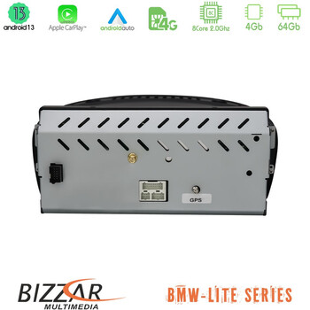 Bizzar Lite Series bmw 3er/5er/6er (E90/e60/e63) Android13 8core (4+64gb) Navigation Multimedia 8.8″ hd u-Bm66323u
