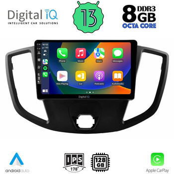 DIGITAL IQ BXD 8179_CPA  (9inc) MULTIMEDIA TABLET for FORD TRANSIT mod. 2014-2020