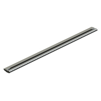 N15199 ΜΠΑΡΑ ΟΡΟΦΗΣ ΑΛΟΥΜΙΝΙΟΥ 64cm ΑΣΗΜΙ SILENZIO CX ORIGINE SYSTEM ( STANDARD / FLUSH RAILING) NORDRIVE - 1 ΤΕΜ.
