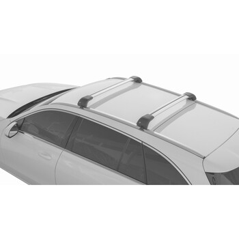 N15207 ΜΠΑΡΑ ΟΡΟΦΗΣ  ΑΛΟΥΜΙΝΙΟΥ 104cm ΑΣΗΜΙ SILENZIO CX ORIGINE SYSTEM ( STANDARD / FLUSH RAILING) NORDRIVE - 1 ΤΕΜ.