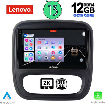LENOVO SSZ 12499_CPA (9inc) MULTIMEDIA TABLET for OPEL VIVARO – RENAULT TRAFIC – FIAT TALENDO – NISSAN NV 300 mod. 2014&gt;