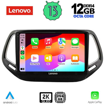 LENOVO SSZ 12278_CPA (10inc) MULTIMEDIA TABLET for JEEP COMPASS mod. 2016-2021