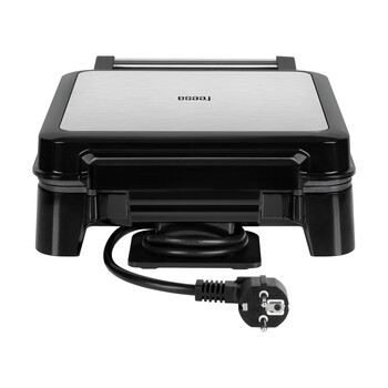 TSA3236 . Βαφλιέρα 4 θέσεων 1600W inox με ρύθμιση ισχύς Teesa