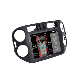 Dynavin d9 Series Οθόνη vw Tiguan 2007-2016 9 Android11 Navigation Multimedia Station (Ανθρακί) u-d9-83b-prm