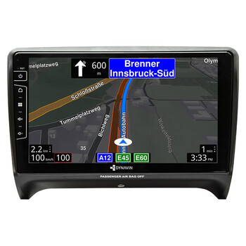 Dynavin d9 Series Οθόνη Audi tt (8j) 2008-2014 9 Android11 Navigation Multimedia Station u-d9-tt-prm