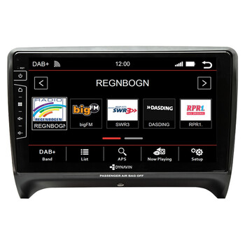 Dynavin d9 Series Οθόνη Audi tt (8j) 2008-2014 9 Android11 Navigation Multimedia Station u-d9-tt-prm