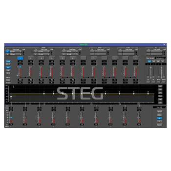 Steg Mdsp10 8 Channel dsp Amplifier 8x50w @ 4 ohm e-gt-Mdsp10