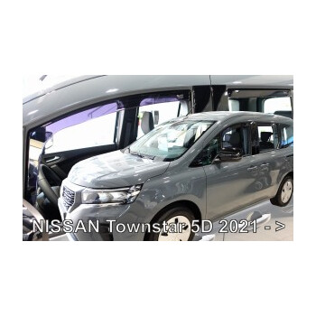 ΑΝΕΜ.SET24323 ΑΝΕΜΟΘΡΑΥΣΤΕΣ ΓΙΑ NISSAN TOWNSTAR 5D 2021+ ΣΕΤ ΑΥΤΟΚΙΝΗΤΟΥ ΑΠΟ ΕΥΚΑΜΠΤΟ ΦΙΜΕ ΠΛΑΣΤΙΚΟ HEKO - 4 ΤΕΜ
