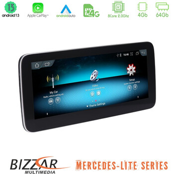 Bizzar Lite Series e Class W207 Ntg4.0 Android13 8core (4+64gb) Navigation Multimedia 10.25 u-Mb6633l