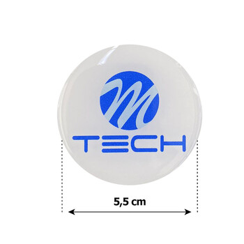 ΑΥΤ.MTECH/2 MTECH ΑΥΤΟΚΟΛΛΗΤΑ ΖΑΝΤΩΝ 5,5 cm ΛΕΥΚΟ/ΜΠΛΕ ΣΜΑΛΤΟΥ - 4 ΤΕΜ.