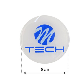 ΑΥΤ.MTECH/3 MTECH ΑΥΤΟΚΟΛΛΗΤΑ ΖΑΝΤΩΝ 6 cm ΛΕΥΚΟ/ΜΠΛΕ ΣΜΑΛΤΟΥ - 4 ΤΕΜ.