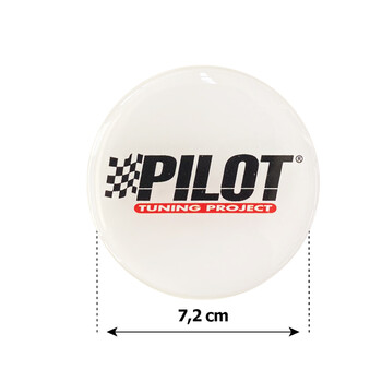 ΑΥΤ.PILOT/5 PILOT ΑΥΤΟΚΟΛΛΗΤΑ ΖΑΝΤΩΝ 7,2 cm ΛΕΥΚΟ/ΜΑΥΡΟ/ΚΟΚΚΙΝΟ ΣΜΑΛΤΟΥ - 4 ΤΕΜ.