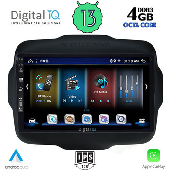 DIGITAL IQ BXD 6290_CPA (9inc) MULTIMEDIA TABLET for JEEP RENEGADE  mod. 2014&gt;