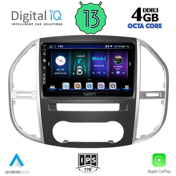 DIGITAL IQ BXD 6429_CPA (10inc) MULTIMEDIA TABLET for MERCEDES VITO – VIANO  (W447) mod. 2015&gt;