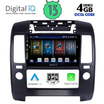 DIGITAL IQ BXD 6454_CPA A/C (9inc) MULTIMEDIA TABLET for NISSAN NAVARA D40 mod. 2006-2011 με A/C