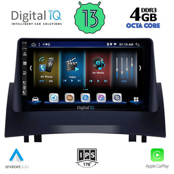 DIGITAL IQ BXD 6555_CPA (9inc) MULTIMEDIA TABLET for RENAULT MEGANE 2 mod. 2002-2008