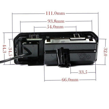 DIGITAL IQ CAMERA  AUDI_05 (AHD) HANDLE CAMERA AUDI A5-Q2-Q5-Q7 - PORSCHE - SKODA - VW mod. 2017>