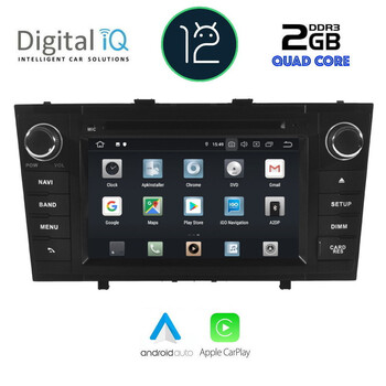 DIGITAL IQ X427_GPS (7'' DVD) MULTIMEDIA  for  TOYOTA AVENSIS mod. 2009-2016