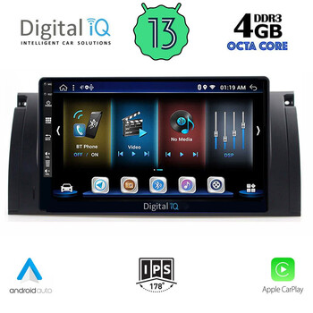 DIGITAL IQ BXD 6045_CPA (9inc) MULTIMEDIA TABLET for BMW Series 5 (E39) mod. 1997-2005 | X5 (E53) mod. 1999-2006