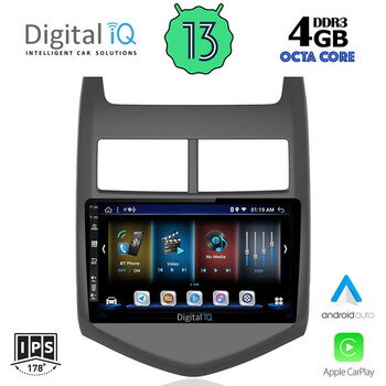 DIGITAL IQ BXD 6074_CPA (9inc) MULTIMEDIA TABLET for CHEVROLET AVEO mod. 2011-2014