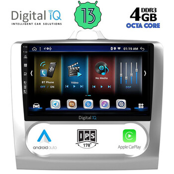 DIGITAL IQ BXD 6156_CPA CLIMA (9inc) MULTIMEDIA TABLET for FORD FOCUS mod. 2005-2012