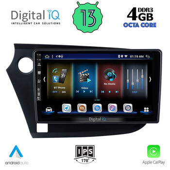 DIGITAL IQ BXD 6205_CPA (9inc) MULTIMEDIA TABLET for HONDA INSIGHT mod. 2009-2014