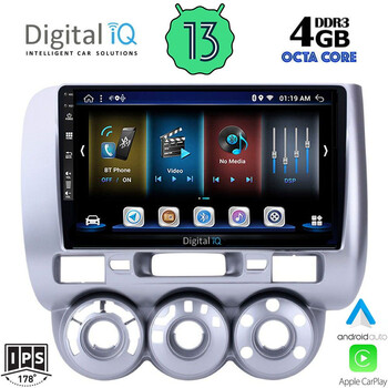 DIGITAL IQ BXD 6210_CPA A/C (9inc) MULTIMEDIA TABLET for HONDA JAZZ mod. 2002-2008