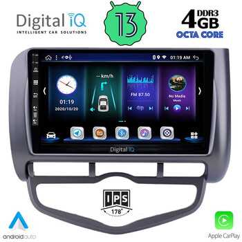 DIGITAL IQ BXD 6210_CPA CLIMA (9inc) MULTIMEDIA TABLET for HONDA JAZZ mod. 2002-2008