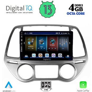 DIGITAL IQ BXD 6227_CPA CLIMA (9inc) MULTIMEDIA TABLET for HYUNDAI i20 mod. 2008-2012