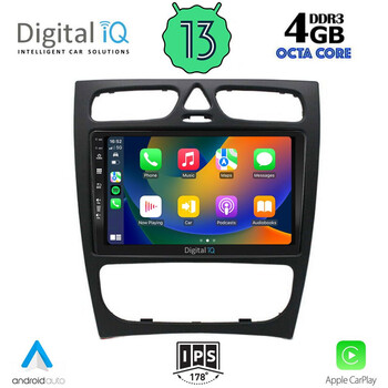 DIGITAL IQ BXD 6402_CPA (9inc) MULTIMEDIA TABLET for MERCEDES C (W203) mod. 1999-2004