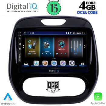 DIGITAL IQ BXD 6542_CPA (9inc) MULTIMEDIA TABLET for RENAULT CAPTUR mod. 2013-2019