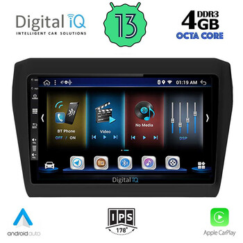 DIGITAL IQ BXD 6686_CPA (9inc) MULTIMEDIA TABLET for SUZUKI SWIFT mod. 2017&gt;