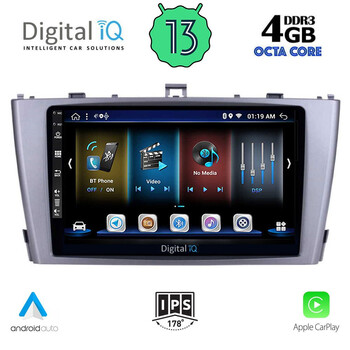 DIGITAL IQ BXD 6705_CPA (9inc) MULTIMEDIA TABLET for TOYOTA AVENSIS (T27) mod. 2009-2015