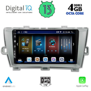 DIGITAL IQ BXD 6726_CPA (9inc) MULTIMEDIA TABLET for TOYOTA PRIUS mod. 2009-2015