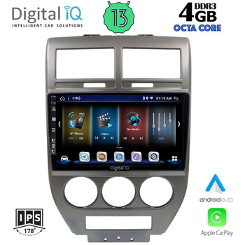 DIGITAL IQ BXD 6276_CPA (10inc) MULTIMEDIA TABLET for JEEP COMPASS - PATRIOT mod. 2007-2016