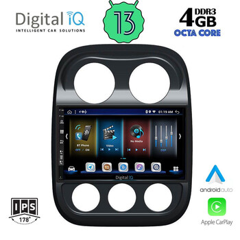 DIGITAL IQ BXD 6277_CPA (10inc) MULTIMEDIA TABLET for JEEP COMPASS - PATRIOT mod. 2007-2016