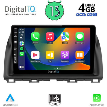 DIGITAL IQ BXE 6380_GPS (10inc) MULTIMEDIA TABLET for MAZDA CX5 mod. 2013-2017