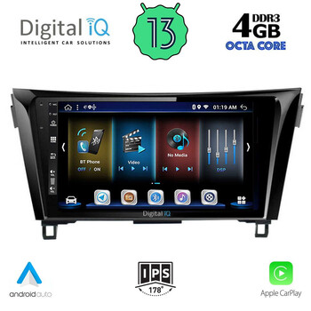DIGITAL IQ BXD 6468_CPA (10inc) MULTIMEDIA TABLET for NISSAN QASHQAI mod. 2014-2021