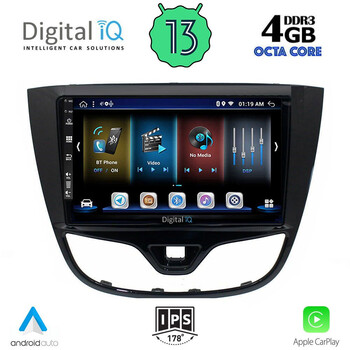 DIGITAL IQ BXD 6489_CPA (10inc) MULTIMEDIA TABLET for OPEL KARL mod. 2014-2019