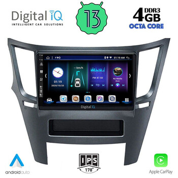 DIGITAL IQ BXD 6667_CPA (9inc) MULTIMEDIA TABLET for SUBARU LEGACY - OUTBACK mod. 2009&gt;
